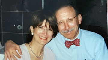 Dr. Bill Tompkins and his wife, Cheryl