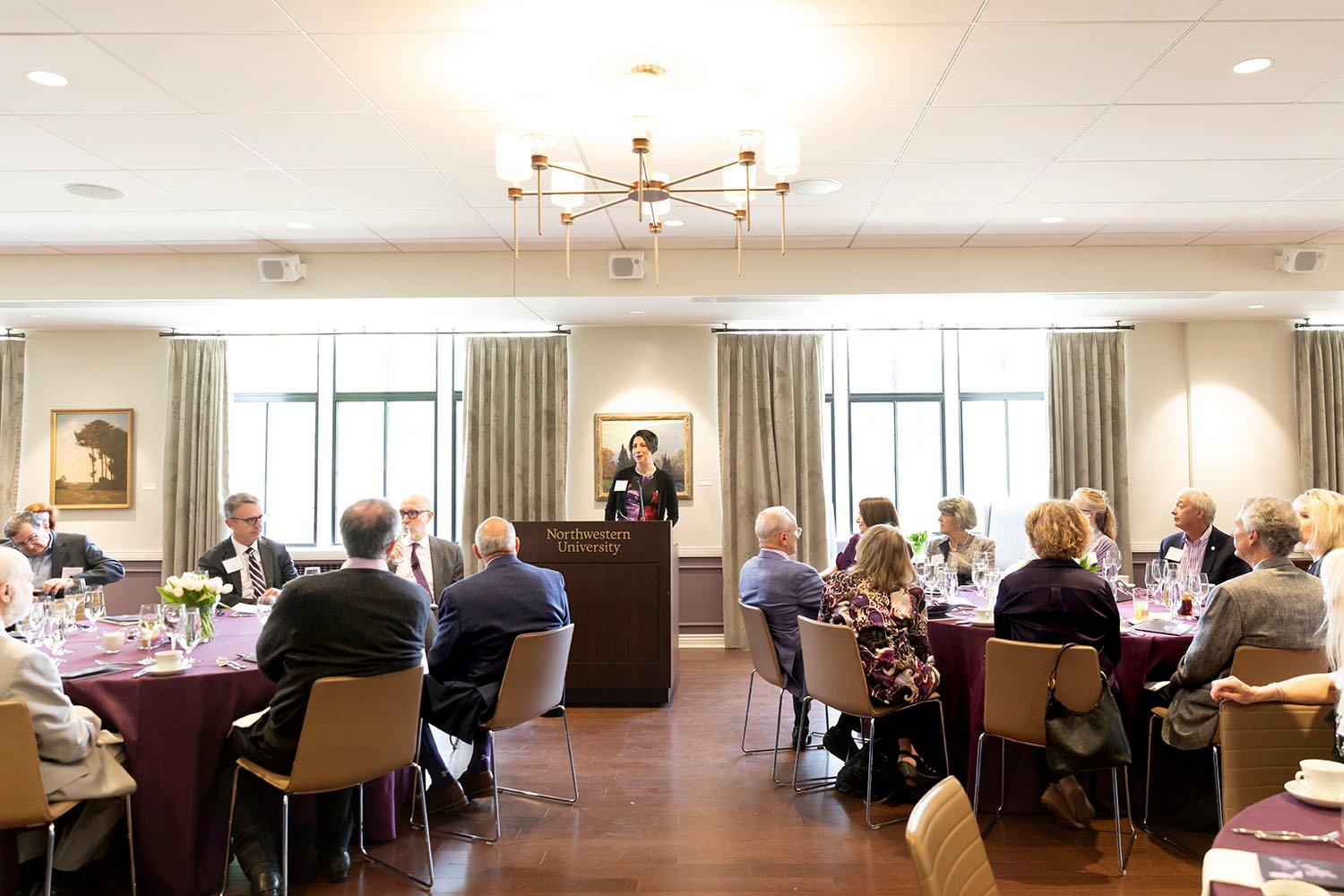 People attending the Rogers Society Luncheon