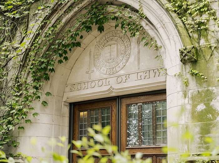 Pritzker School of Law building exterior