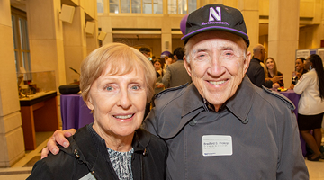 Dr. Prokop and Mrs. Prokop in 2017