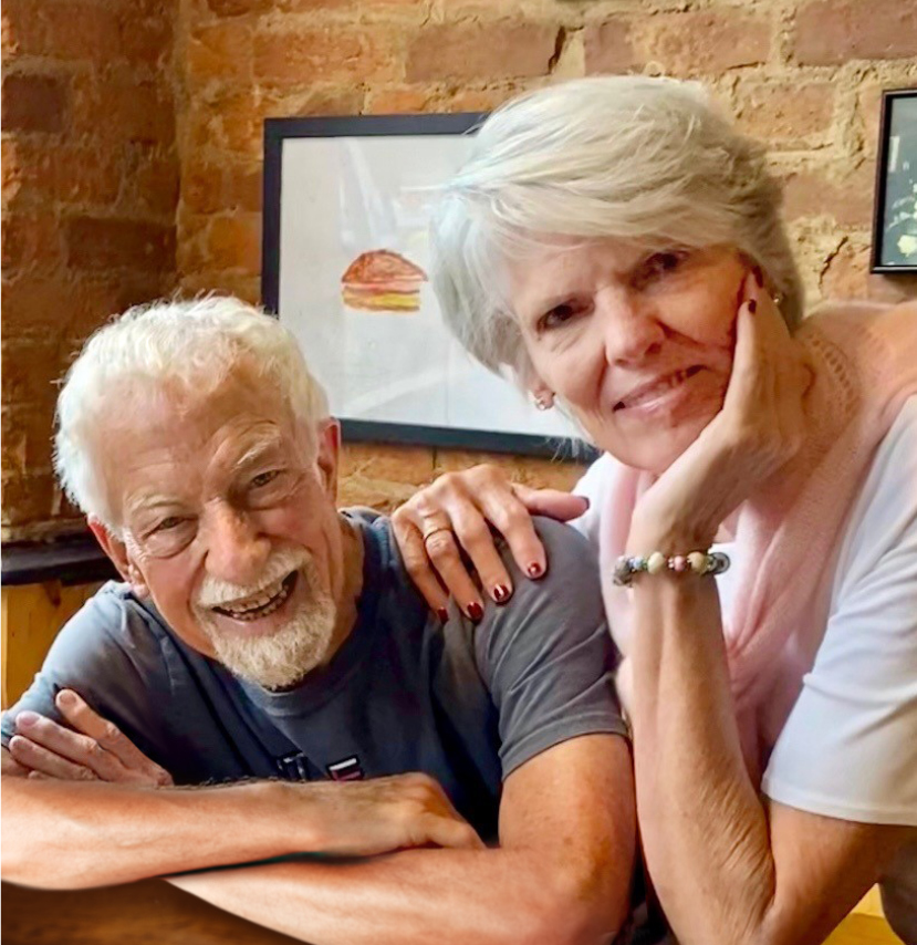 Dr. Gilbert with best friend, Jenny Walker, in Loveland, Ohio